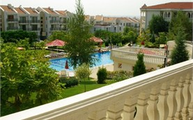 Facade and garden
