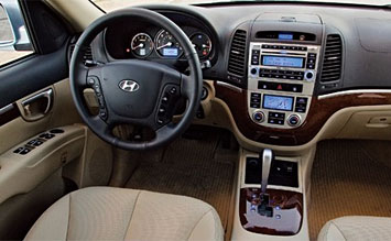 Interior » 2009 Hyundai Santa Fe 2.2 TDI