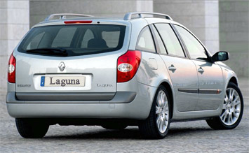 Rear view » 2005 Renault Laguna
