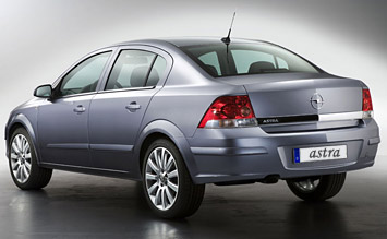 Rückansicht » 2010 Opel Astra Sedan