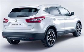 Front and rear view - 2009 Nissan Qashqai
