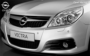 Front design view » 2009 Opel Vectra