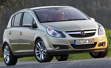 Front view » 2008 Opel Corsa