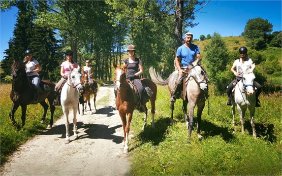 Horseback riding in Bulgaria