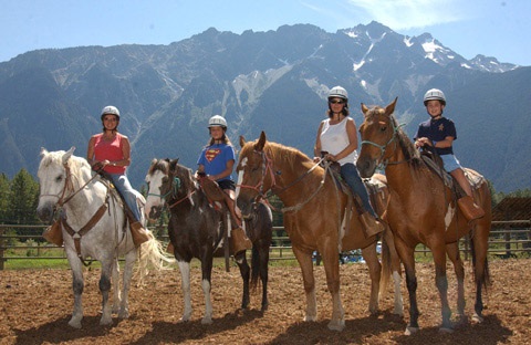 Horseback in Rhodope mountains