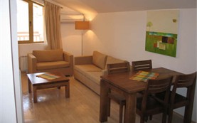 Living room view - St.John Hill Apartment Complex