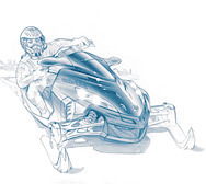 Snowmobile rental Europe