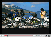 Adventure motorcycle tour