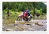 Adventure motorcycle tour
