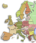 Map of Bulgaria