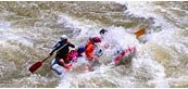 Views from white-water rafting