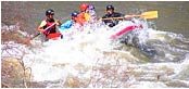 Views from white-water rafting