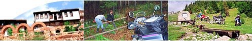 Views from adventure motorcycle tours