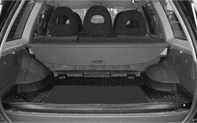 Luggage compartment » 2006 Mitsubishi Pajero Sport