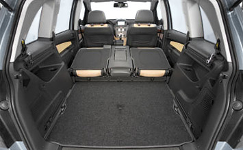 Luggage compartment » 2008 Opel Zafira 6+1 