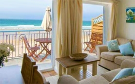 Beachfront serviced flats to rent