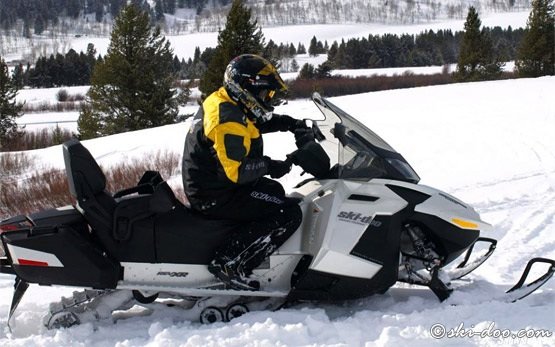 Ski-doo snowmobile rental in Europe