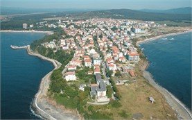 View of Primorsko From The Sky