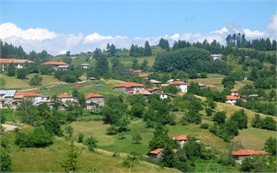 Panorama of the village of Gela