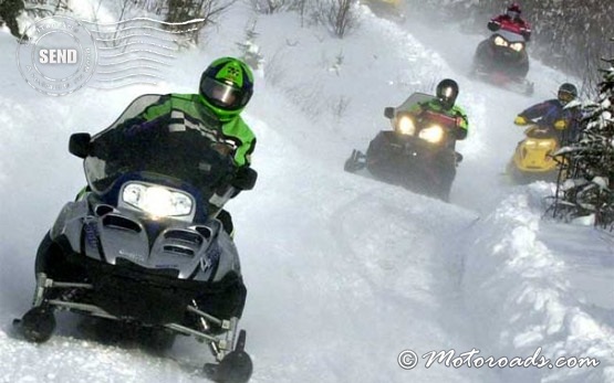 Snowmobile tours in Bansko