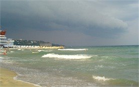 Stormy Sea at St Konstantin and Elena