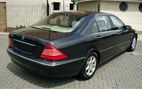 Rear view » 2001 Mercedes S 500
