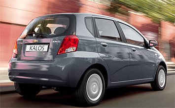 Rear view » 2007 Chevrolet Aveo