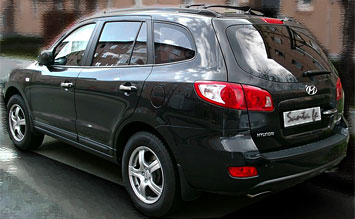 Rear view » 2009 Hyundai Santa Fe 4X4