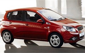 Side view » 2009 Chevrolet Aveo Hatchback