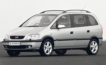 2001 Opel Zafira 6+1