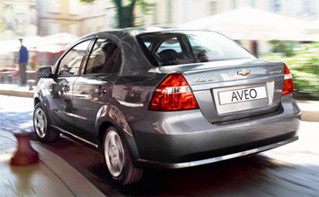 Поглед отзад » 2008 Шевролет Авео 1.4