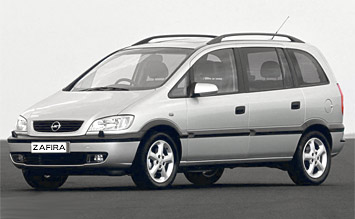 2001 Opel Zafira 5+2