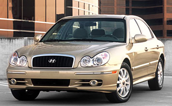 Front view » 2004 Hyundai Sonata