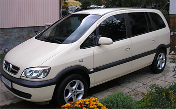 Side view » 2005 Opel Zafira 5+2