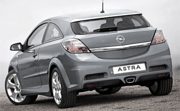 Vista lateral »  Opel Astra Hatchback