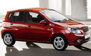 Side view » 2009 Chevrolet Aveo Hatchback