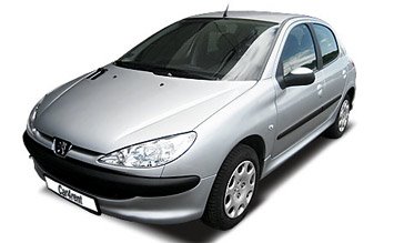 Vista frontal » 2004 Peugeot 206