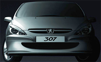 Front view » 2004 Peugeot 307