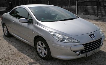 Вид спереди  » 2006 Пежо 307 CC