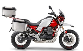 Moto Guzzi V85TT - motorcycle rental in Heraklion