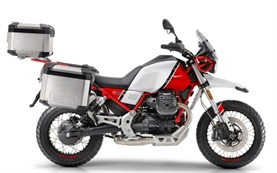 Moto Guzzi V85TT - motorcycle rental in Malaga Spain