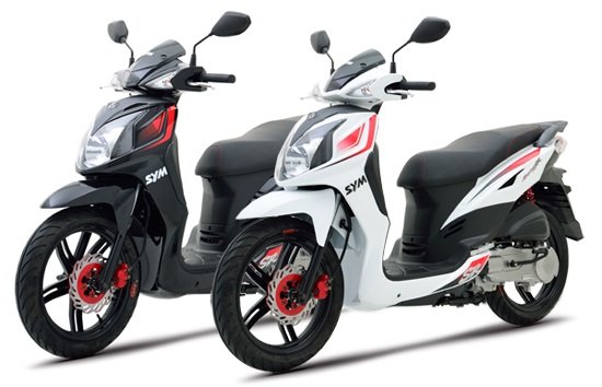 2012 SYM Symphony 125cc - scooter rental Barcelona