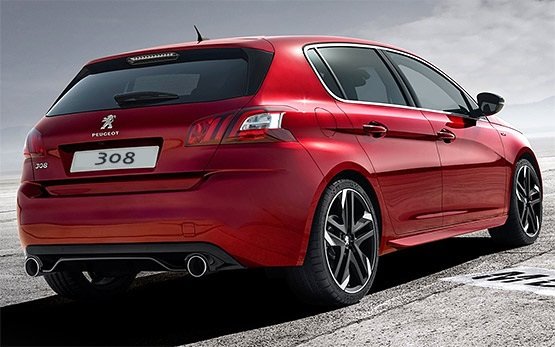 Vista lateral » 2016 Peugeot 308