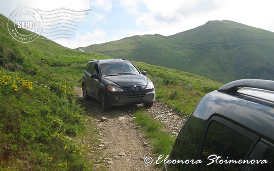 4WD drive in the mountains - Bulgaria