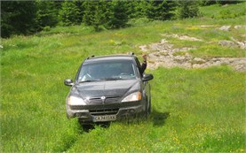 4x4 tours above Sofia, Bulgaria