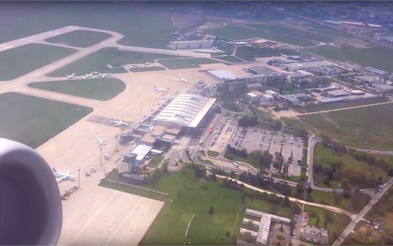 Alghero airport - bird view