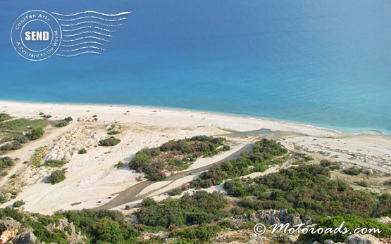 Beautiful wild beach - Albania