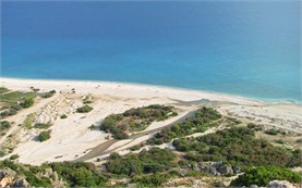 Beautiful wild beach - Albania