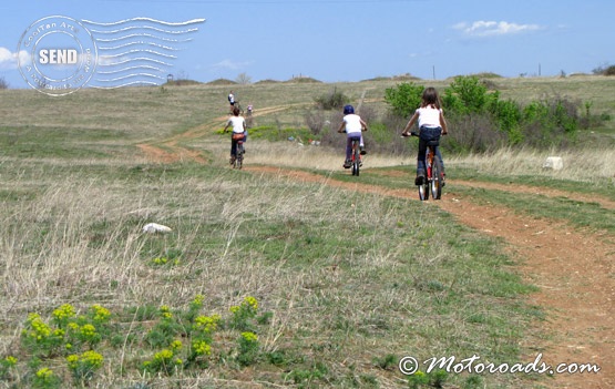 Bicycle tours for children in Bulgaria