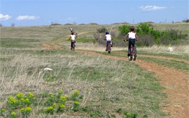 Bicycle tours for children in Bulgaria